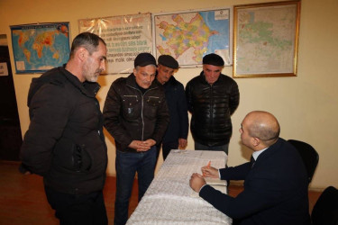 Vətəndaşlarla növbəti səyyar qəbul Xankəndi kəndində keçirilib