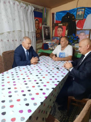 İsmayıllı rayonunda “Anım Günü” ilə əlaqədar olaraq şəhid ailələri ziyarət olunub