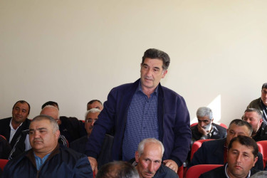 Vətəndaşlarla növbəti səyyar qəbul Soltankənd kəndində keçirilib