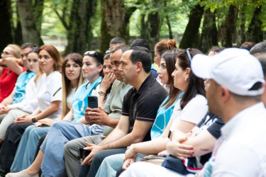 “Ekoloji Dostluq Layihəsi” çərçivəsində İsmayıllının Buynuz kəndində ekoloji düşərgə keçirilib