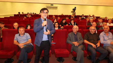 İsmayıllıda “Müasir çağırışlar fonunda dövlət, media və vətəndaş cəmiyyəti əməkdaşlığı” mövzusunda konfrans keçirilib