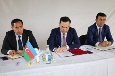 Vətəndaşlarla növbəti səyyar qəbul Bəhliyan kəndində keçirilib