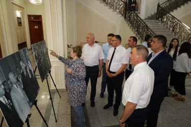 İsmayıllıda 14 İyul – Ümummilli Lider Heydər Əliyevin hakimiyyətə gəlişinin ildönümünə həsr olunmuş " Dövlətçilik yolunda böyük başlanğıc" adlı tədbir keçirilib