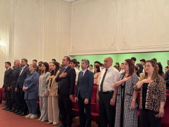 Üzeyir Hacıbəylinin anadan olmasının 140-cı ildönümünə həsr olunmuş "Üzeyir Ömrü " adlı tədbir keçirilib