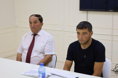 İsmayıllı Rayon İcra Hakimiyyətində vətəndaşların növbəti qəbulu keçirilib