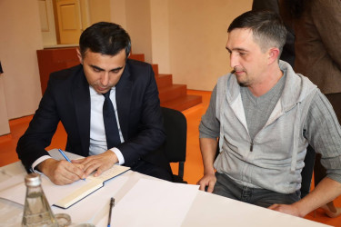 Vətəndaşlarla növbəti səyyar qəbul İvanovka kəndində keçirilib