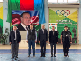 İsmayıllı Olimpiya İdman Kompleksində Ümümmilli Lider Heydər Əliyevin anadan olmasının 100 illiyinə həsr olunmuş cüdo idman növü üzrə birincilik keçirilib