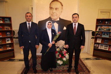 İsmayıllıda Heydər Əliyevin anadan olmasının 103-cü ildönümünə həsr olunmuş ümumrayon tədbiri keçirilib