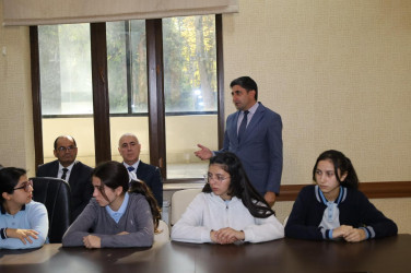 İsmayıllıda “Müstəqilliyimiz əbədidir” adlı aksiya və Uşaq Səfirləri Məclisinin görüşü keçirilib