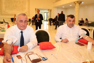 İsmayıllıda keçirilən qanvermə aksiyası humanitar dəyərlərin və həmrəyliyin bariz nümunəsinə çevrildi