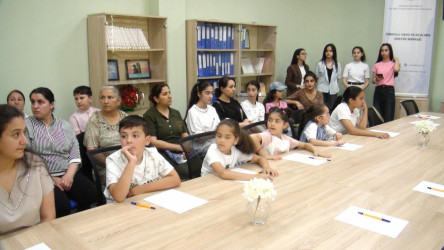 İsmayıllıda "Təhsilalanların davranışlarında sosial-ictimai məsuliyyətinin artırılması” layihəsi çərçivəsində tədbir keçirib