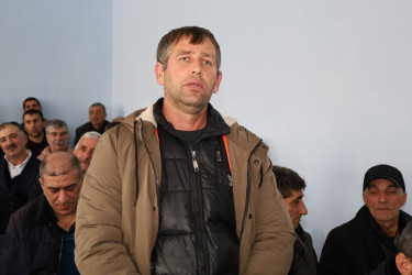 Vətəndaşlarla növbəti səyyar qəbul Talıstan kəndində keçirilib