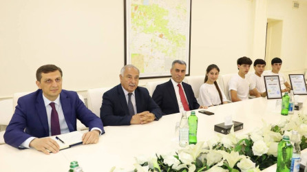 Respublika çempionları ilə görüş keçirildi