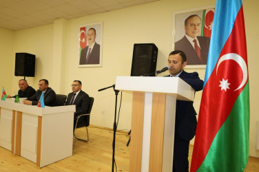 İsmayıllı rayonunun Sumağallı kəndində Ulu Öndər Heydər Əliyevin anadan olmasının 102 illiyinə həsr edilmiş tədbir keçirilib