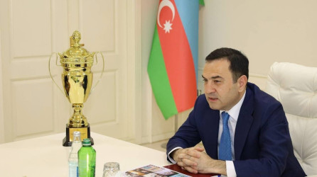 Respublika çempionları ilə görüş keçirildi