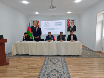 “Möhkəm ailə münasibətlərinin əsası: gender bərabərliyi və qarşılıqlı hörmət” mövzusunda tədbir keçirilib