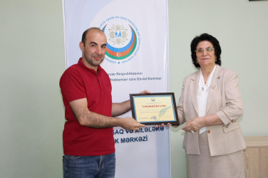 22 İyul - Milli Mətbuat Günü münasibətilə Mərkəzin ekspert qrupunun üzvləri, mətbuat nümayəndələri, blogerlər  və ictimaiyyət nümayəndələri ilə görüş keçirib