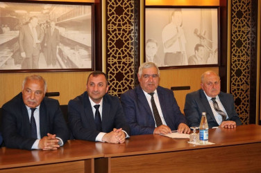 İsmayıllı rayonunda Ağsaqqallar Şurasının növbədənkənar iclası keçirilib