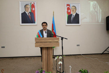 İsmayıllı rayonunun Basqal qəsəbəsində Ulu Öndər Heydər Əliyevin anadan olmasının 102 illiyinə həsr edilmiş tədbir keçirilib