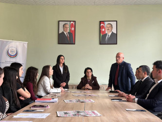 İsmayıllıda "İnsan alverinə qarşı mübarizə" mövzusunda maarifləndirici tədbir keçirilib