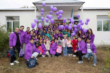 DOST Agentliyi Rayon İcra Hakimiyyəti ilə birgə 15 Sentyabr Bilik Günü ilə əlaqədar “DOST Sevinci” layihəsini həyata keçirib