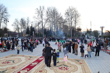 İsmayıllıda Od çərşənbəsi böyük coşqu ilə qeyd olunub