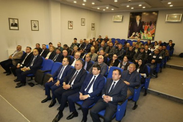 İsmayıllıda sahibkarlığın inkişafına dair görüş təşkil olunub