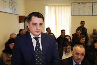 Vətəndaşlarla növbəti səyyar qəbul Keyvəndi kəndində keçirilib