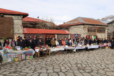 Lahıc qəsəbəsində Yel çərşənbəsi böyük coşquyla qeyd olunub