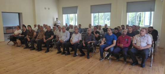 Fövqəladə Hallar Nazirliyinin Şimal-qərb Regional Mərkəzi İsmayıllıda maarifləndirici tədbir keçirilb