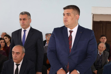 Vətəndaşlarla növbəti səyyar qəbul Qoşakənd kəndində keçirilib