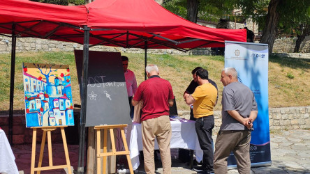 İsmayıllı “DOST Evi” tərəfindən Basqal qəsəbəsində sərgi-satış yarmarkası keçirilib