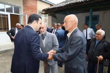 Vətəndaşlarla növbəti səyyar qəbul  rayonun Pirəbilqasım kəndində keçirilib