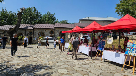 İsmayıllı “DOST Evi” tərəfindən Basqal qəsəbəsində sərgi-satış yarmarkası keçirilib
