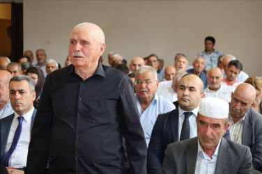 Vətəndaşlarla növbəti səyyar qəbul  rayonun Quşencə kəndində keçirilib