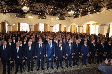 İsmayıllı Rayon İcra Hakimiyyətinin başçısının 2025-ci ilin yekunlarına və 2026-cı ildə qarşıda duran vəzifələrə həsr olunmuş hesabat yığıncağı keçirilib