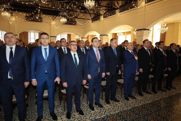 İsmayıllı Rayon İcra Hakimiyyətinin başçısının 2025-ci ilin yekunlarına və 2026-cı ildə qarşıda duran vəzifələrə həsr olunmuş hesabat yığıncağı keçirilib