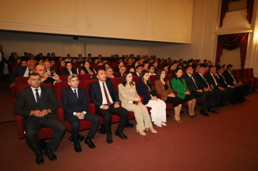 İsmayıllıda görkəmli oftalmoloq alim, akademik Zərifə Əliyevanın 102 illik yubileyinə həsr olunmuş tədbir keçirilib