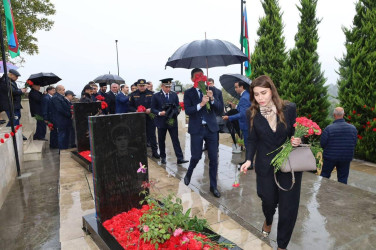 İsmayıllı rayonunda 27 Sentyabr-Anım Günü münasibətilə ölkəmizin ərazi bütövlüyü uğrunda canlarından keçmiş şəhidlərimizin əziz  xatirəsi yad edilib