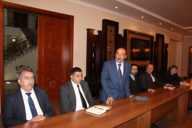 İsmayıllı rayonunda “İdeoloji Maarifləndirmə Konsepsiyasına uyğun təbliğat işinin gücləndirilməsi” mövzusunda tədbir keçirilib