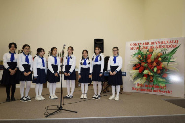 İsmayıllıda 5 Oktyabr – Beynəlxalq Müəllimlər Gününə həsr olunmuş tədbir keçirilib