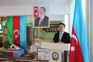 İsmayıllı rayonunun Təzəkənd kəndində Ulu Öndər Heydər Əliyevin anadan olmasının 102 illiyinə həsr edilmiş tədbir keçirilib