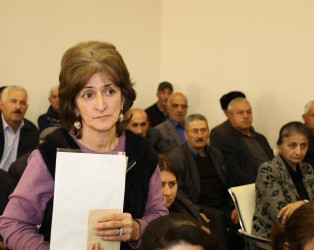 Vətəndaşlarla növbəti səyyar qəbul Gəraybəyli kəndində keçirilib