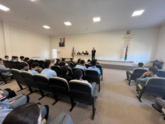 Məktəblilər və yeniyetmələrlə maarifləndirici görüş keçirilib