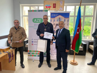Ümummilli Lider Heydər Əliyevin anadan olmasının 102-ci il dönümü münasibətilə ümumtəhsil müəssisələrinin müəllimləri arasında şahmat idman növü üzrə İsmayıllı rayon turniri keçirilib