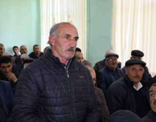 Vətəndaşlarla növbəti səyyar qəbul Diyallı kəndində keçirilib