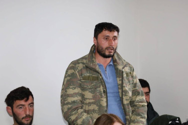 Vətəndaşlarla növbəti səyyar qəbul Ruşan kəndində keçirilib