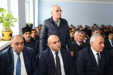 Vətəndaşlarla növbəti səyyar qəbul Talıstan kəndində keçirilib