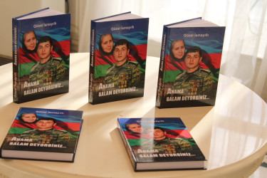“Anama salam deyərsiniz” kitabının təqdimat mərasimi keçirilib.