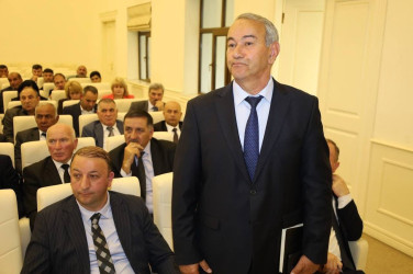 Bu gün İsmayıllı rayonunda kənd təsərrüfatının inkişafına dair geniş tərkibli görüş keçirilmişdir